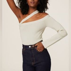 GAUGE81 Xavia Sand Color Knit Top XL